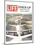 LIFE Air traffic Jam 1968-null-Mounted Art Print