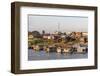 Life Along the Mekong River Approaching the Capital City of Phnom Penh, Cambodia, Indochina-Michael Nolan-Framed Photographic Print