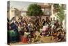Life Among the Gypsies, Seville, 1853-John Phillip-Stretched Canvas