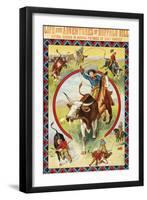 Life and Adventures of Buffalo Bill-null-Framed Art Print