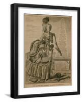 Life and Death Contrasted - or an Essay on Woman-Robert Dighton-Framed Giclee Print