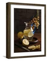 Life And Lemons-Luiz Laercio-Framed Giclee Print