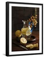 Life And Lemons-Luiz Laercio-Framed Giclee Print