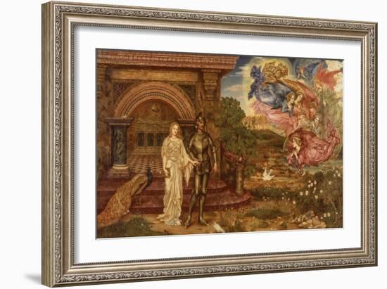 Life and Thought Emerging from the Tomb, 1893-Evelyn De Morgan-Framed Giclee Print