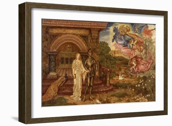 Life and Thought Emerging from the Tomb, 1893-Evelyn De Morgan-Framed Giclee Print