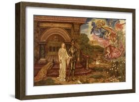 Life and Thought Emerging from the Tomb, 1893-Evelyn De Morgan-Framed Giclee Print