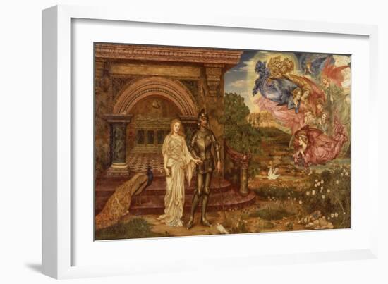 Life and Thought Emerging from the Tomb, 1893-Evelyn De Morgan-Framed Giclee Print