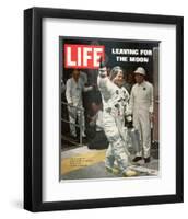 LIFE Armstrong Leaving for Moon-null-Framed Art Print