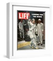 LIFE Armstrong Leaving for Moon-null-Framed Art Print