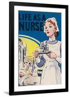 'Life as a Nurse', 1940-Unknown-Framed Giclee Print