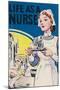 'Life as a Nurse', 1940-Unknown-Mounted Giclee Print