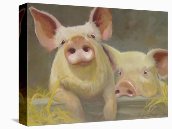 Life as a Pig II-Carolyne Hawley-Stretched Canvas