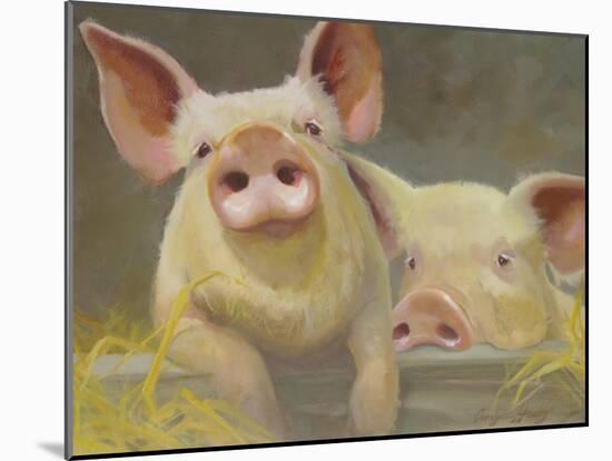 Life as a Pig II-Carolyne Hawley-Mounted Art Print