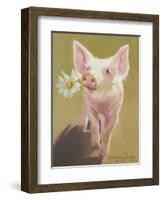 Life as a Pig IV-Carolyne Hawley-Framed Art Print