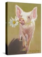 Life as a Pig IV-Carolyne Hawley-Stretched Canvas