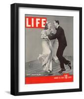 LIFE Astair & Rogers Do The Yam-null-Framed Art Print