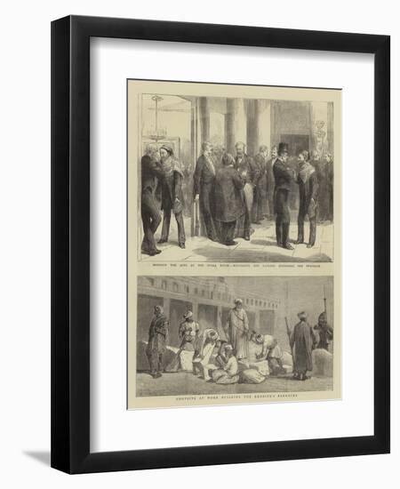 Life at Cairo-Samuel Edmund Waller-Framed Giclee Print