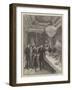 Life at San Remo, the Crown Prince and Family in the Billiard-Room, Villa Zirio, the Christmas Tree-null-Framed Giclee Print