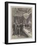 Life at San Remo, the Crown Prince and Family in the Billiard-Room, Villa Zirio, the Christmas Tree-null-Framed Giclee Print