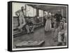 Life at Sea on an Australian Liner-William Hatherell-Framed Stretched Canvas