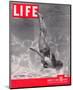 LIFE Ballet Swimmer 1945-null-Mounted Art Print