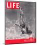 LIFE Ballet Swimmer 1945-null-Mounted Art Print