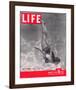 LIFE Ballet Swimmer 1945-null-Framed Art Print