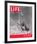 LIFE Ballet Swimmer 1945-null-Framed Art Print