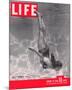 LIFE Ballet Swimmer 1945-null-Mounted Art Print