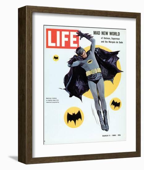 LIFE Batman Mad New World 1966-null-Framed Premium Giclee Print