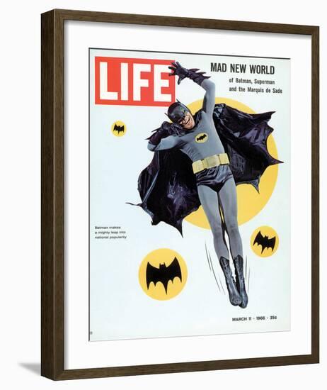 LIFE Batman Mad New World 1966-null-Framed Art Print