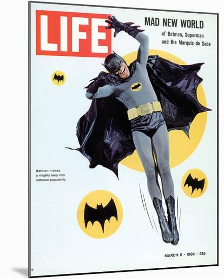 LIFE Batman Mad New World 1966-null-Mounted Art Print