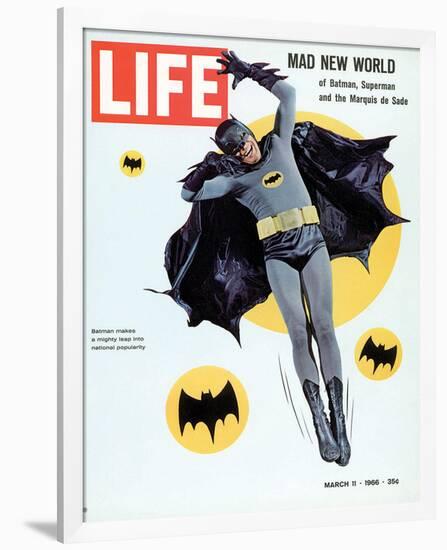 LIFE Batman Mad New World 1966-null-Framed Art Print