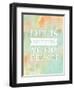 Life Beach-Ashley Sta Teresa-Framed Art Print