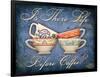 Life Before Coffee-Kate Ward Thacker-Framed Giclee Print