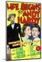 Life Begins for Andy Hardy - Movie Poster Reproduction-null-Mounted Photo