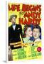 Life Begins for Andy Hardy - Movie Poster Reproduction-null-Framed Photo