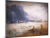 Life boat and manby apparatus going off to a stranded vessel, 19th century-Joseph Mallord William Turner-Mounted Giclee Print