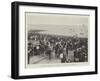 Life-Boat Saturday at Brighton, Launching the Life-Boat-null-Framed Giclee Print