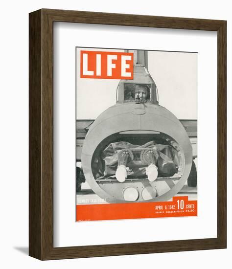 LIFE Bomber Taks Force 1942-null-Framed Art Print