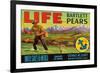 Life Brand Bartlett Pears-Schmidt Lithograph Co-Framed Art Print
