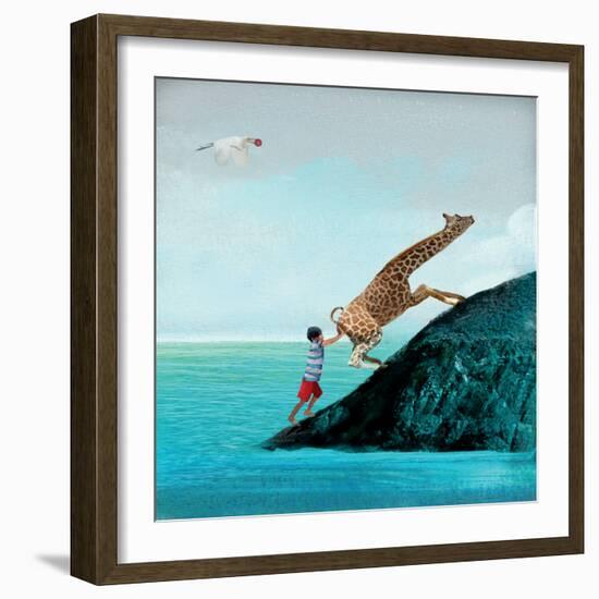 Life Can Be Tricky-Nancy Tillman-Framed Art Print