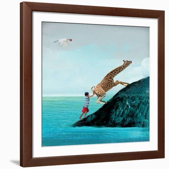 Life Can Be Tricky-Nancy Tillman-Framed Art Print