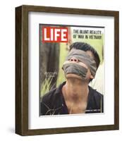 LIFE Captured Vietcong 1965-null-Framed Premium Giclee Print