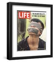 LIFE Captured Vietcong 1965-null-Framed Art Print