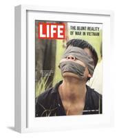 LIFE Captured Vietcong 1965-null-Framed Art Print