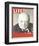 LIFE Churchill Britain's Warlord-null-Framed Premium Giclee Print