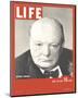 LIFE Churchill Britain's Warlord-null-Mounted Art Print