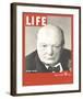 LIFE Churchill Britain's Warlord-null-Framed Art Print