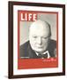 LIFE Churchill Britain's Warlord-null-Framed Art Print